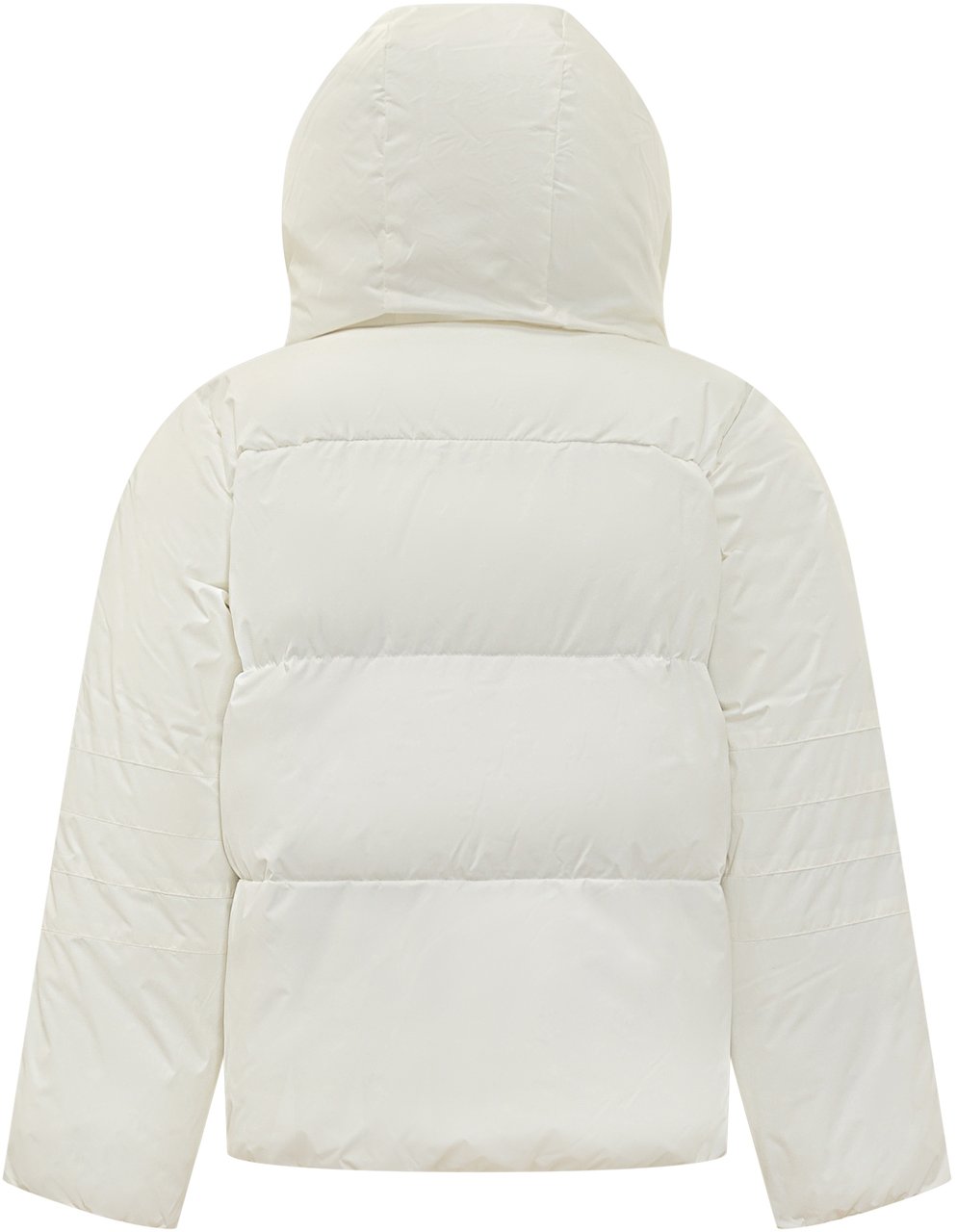 K-WAY Piumino Bianco K-Way Kids con Cappuccio Wit