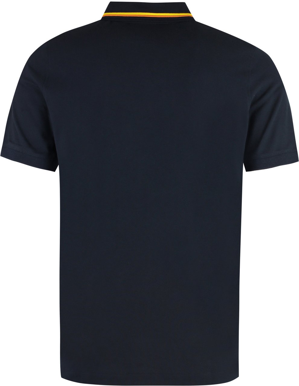 K-WAY Jud Cotton-piqué polo shirt Blauw
