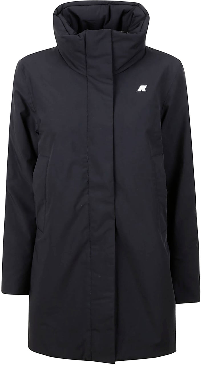 K-WAY Coats Black Zwart