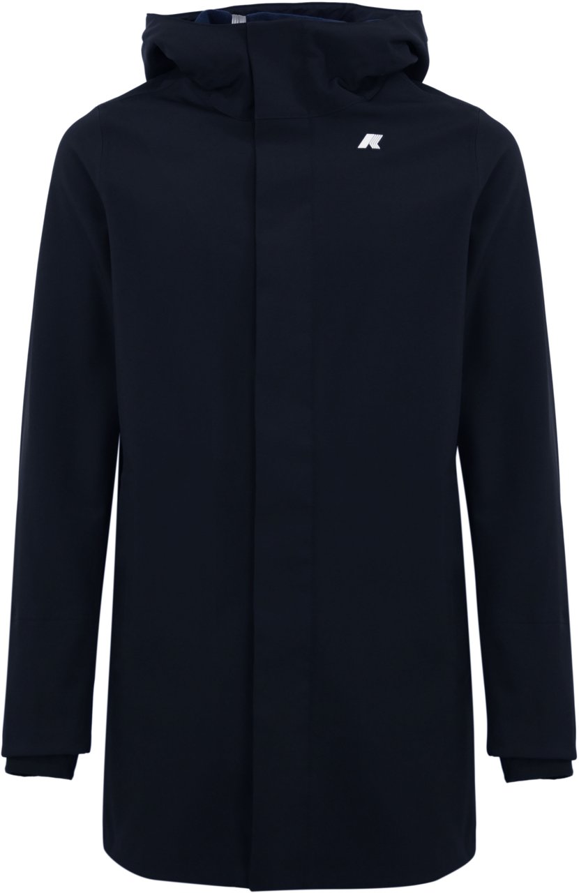 K-WAY Coats Blue Depthblue Dept Blauw