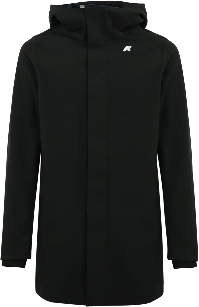 K-WAY Coats Blackblue Depth Zwart