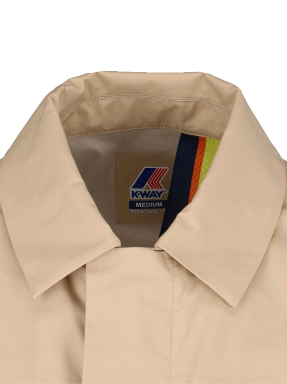 K-WAY Orion' Zip Jacket – Beige Neutraal