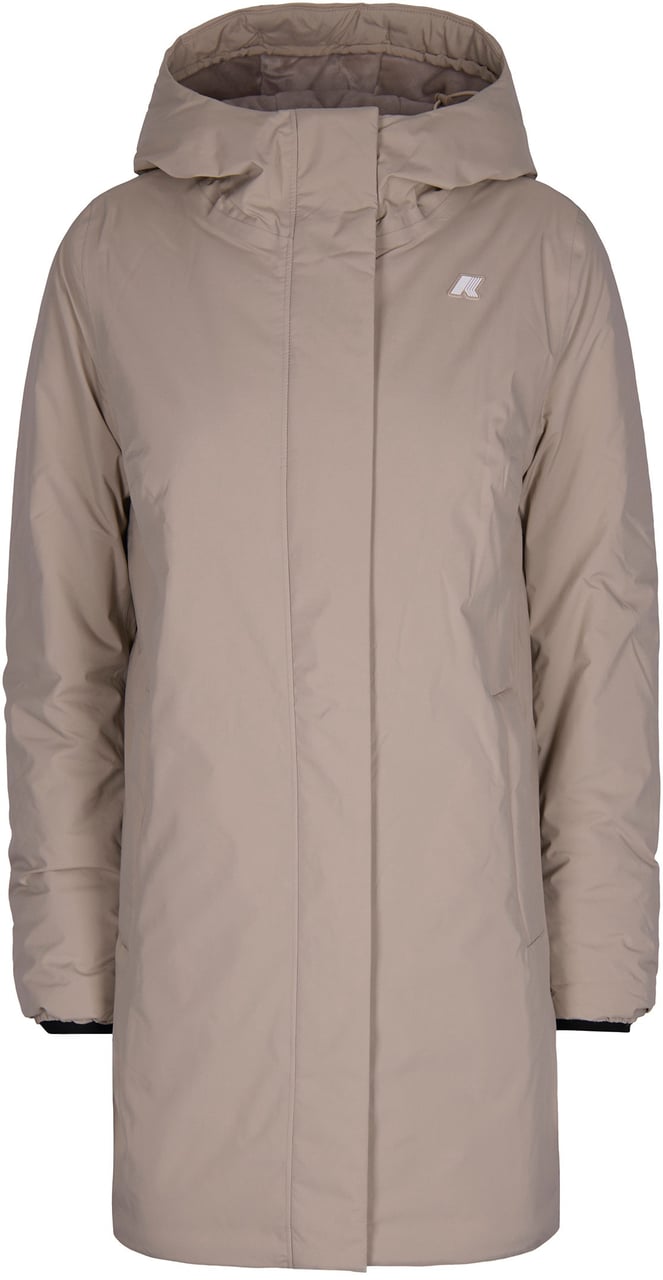 K-WAY Coats Beige Cashgrey Goat Beige