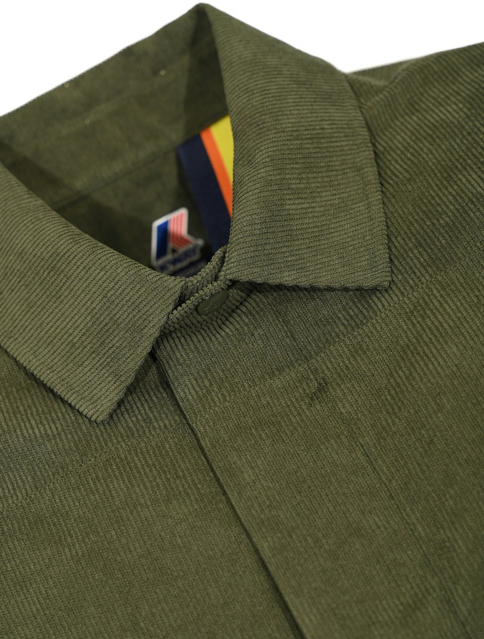 K-WAY Coats Green Blackish Tar Donkergroen