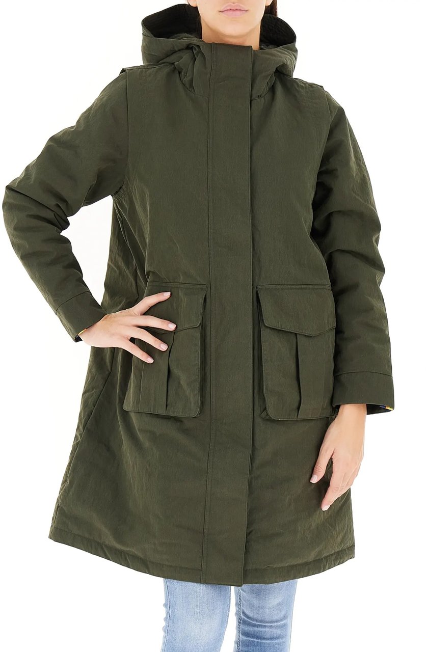 K-WAY Jackets Green Blackish Groen