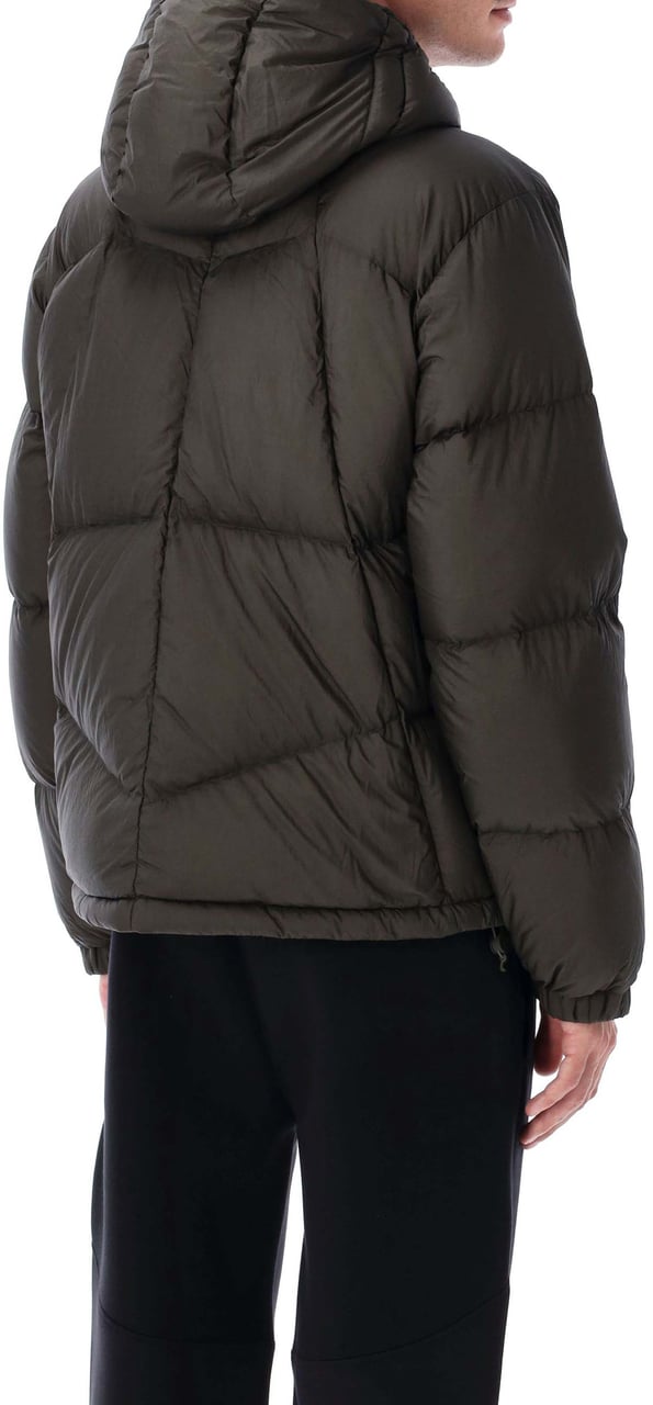 K-WAY Quill Thermo Light Ripstop Blackolive Zwart