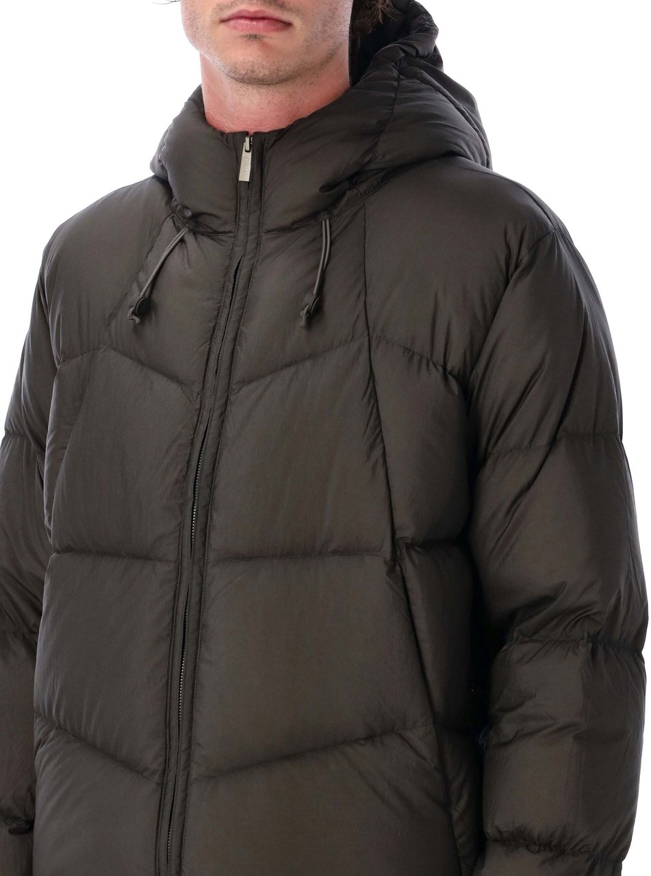K-WAY Quill Thermo Light Ripstop Blackolive Zwart