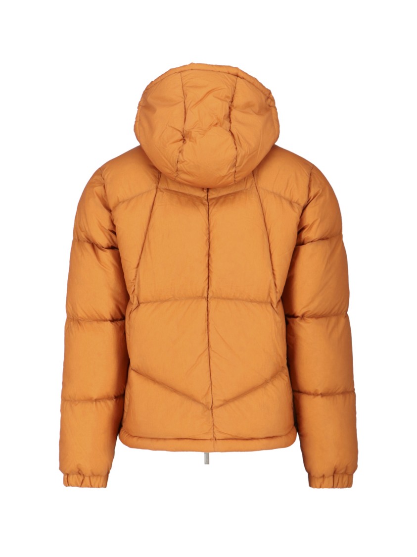 K-WAY Classic Orange Casual Jacket With High Collar Oranje