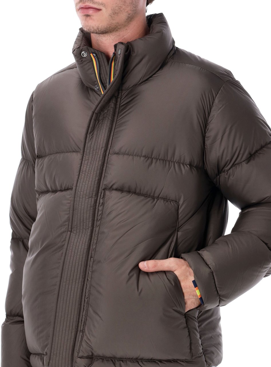 K-WAY Tuill Thermo Microfiber Blackolive Zwart