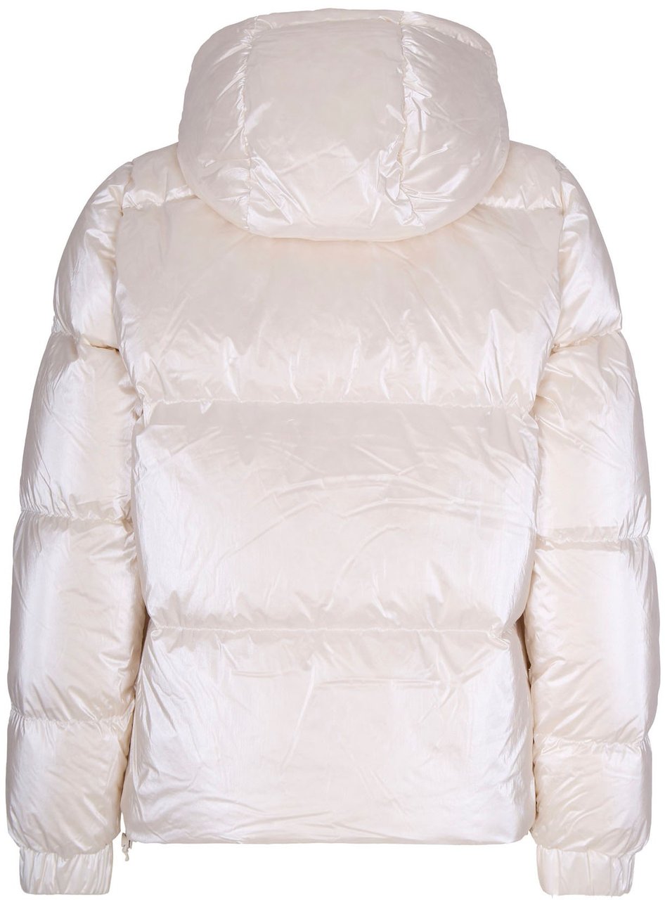 K-WAY Coats White Gardenia Combo Wit