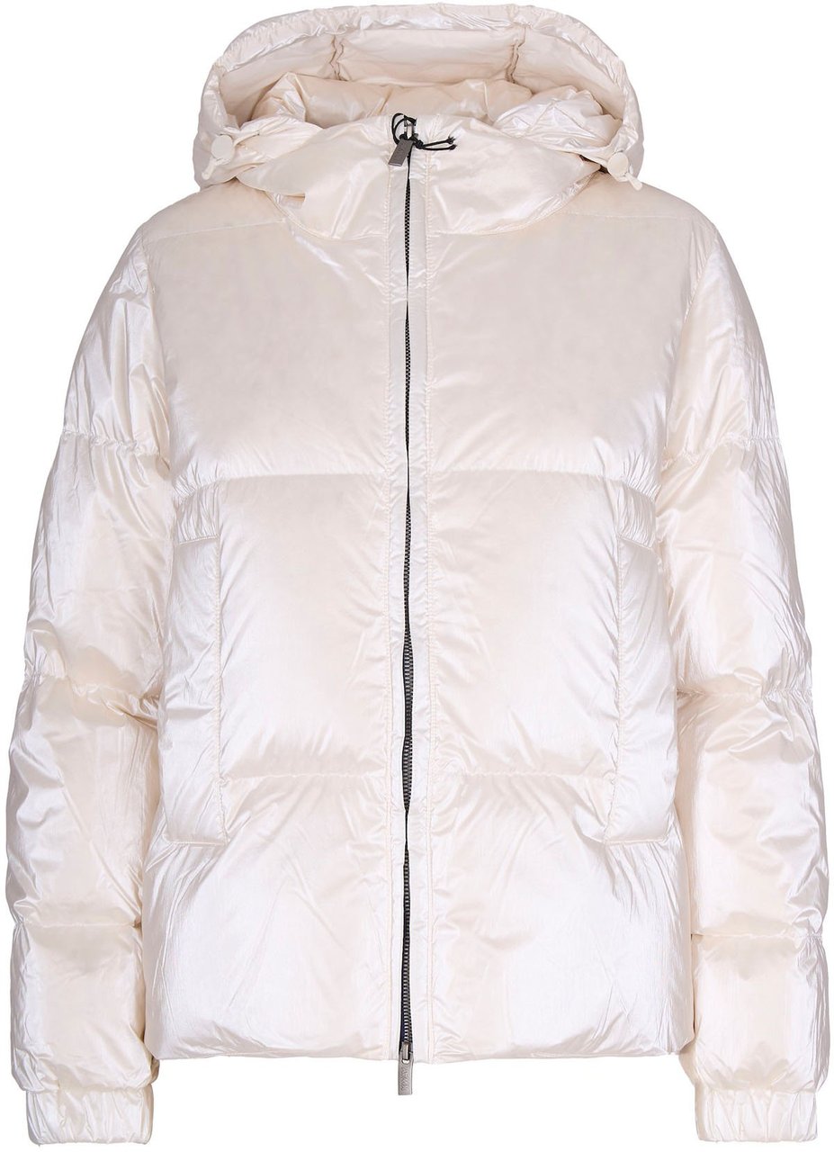 K-WAY Coats White Gardenia Combo Wit