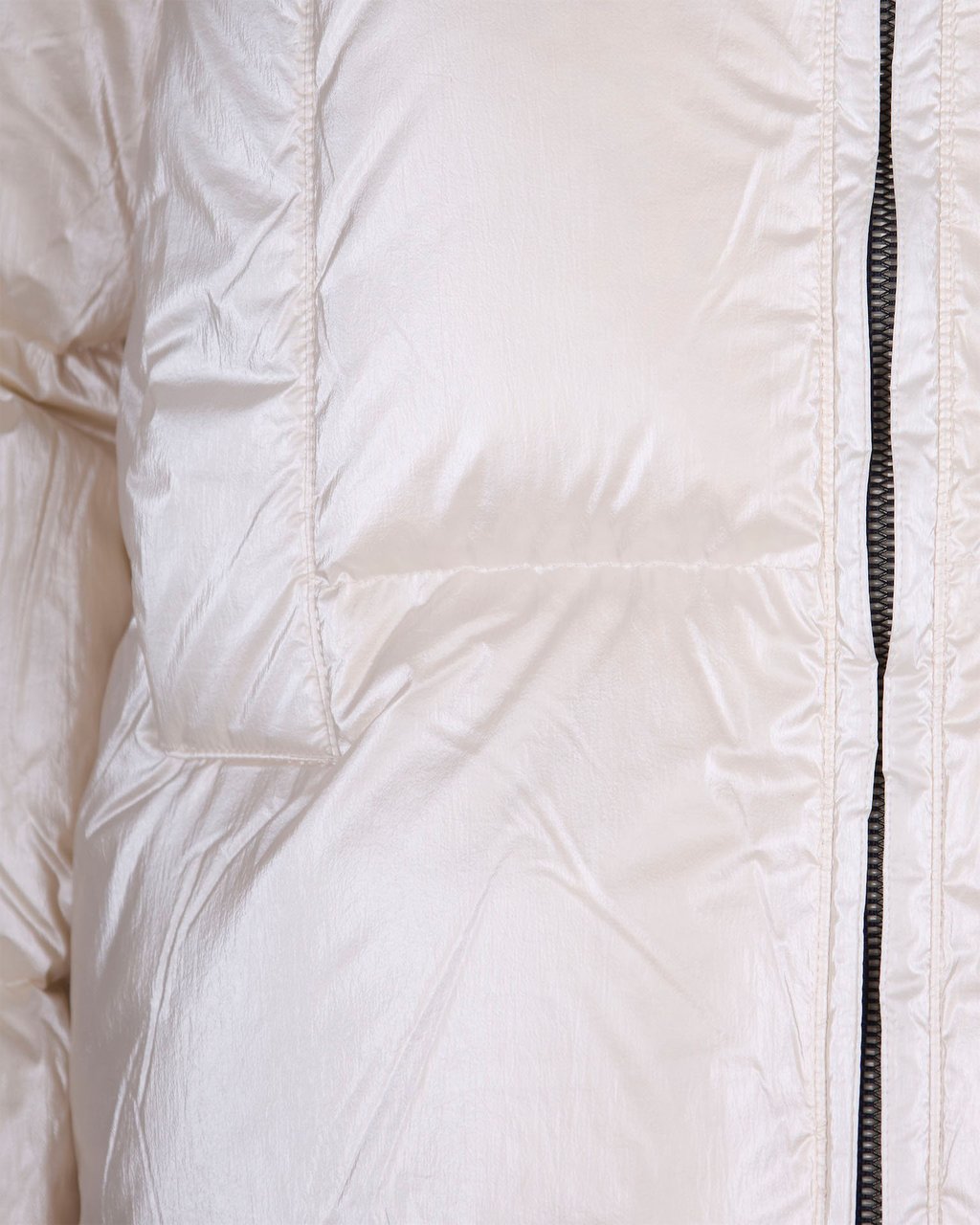 K-WAY Coats White Gardenia Combo Wit