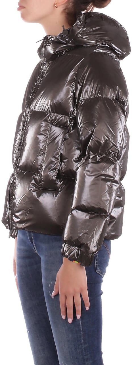 K-WAY Coats Black Olive Combo Zwart