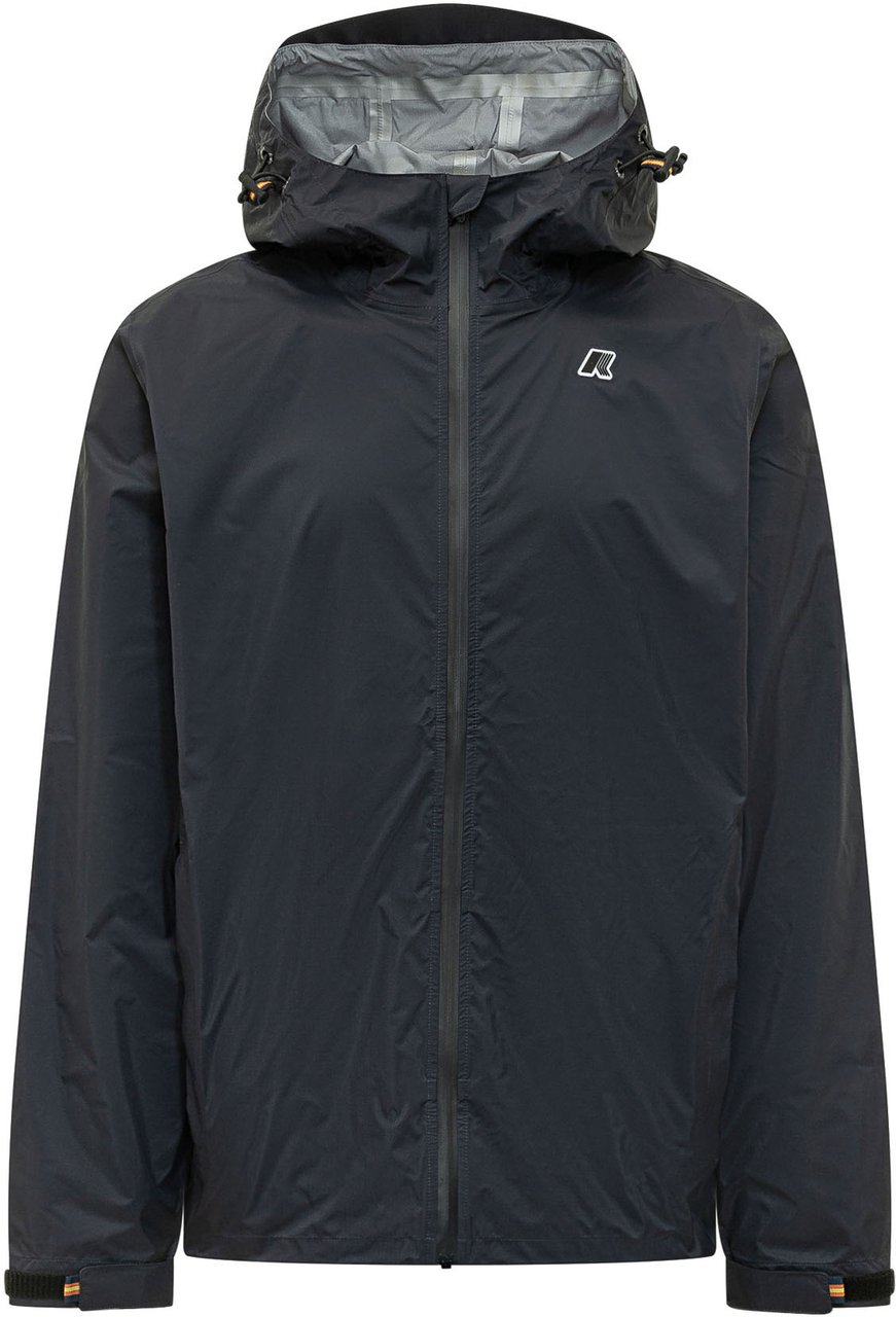 K-WAY Giacca Charmain Travel con Cappuccio Donkergrijs