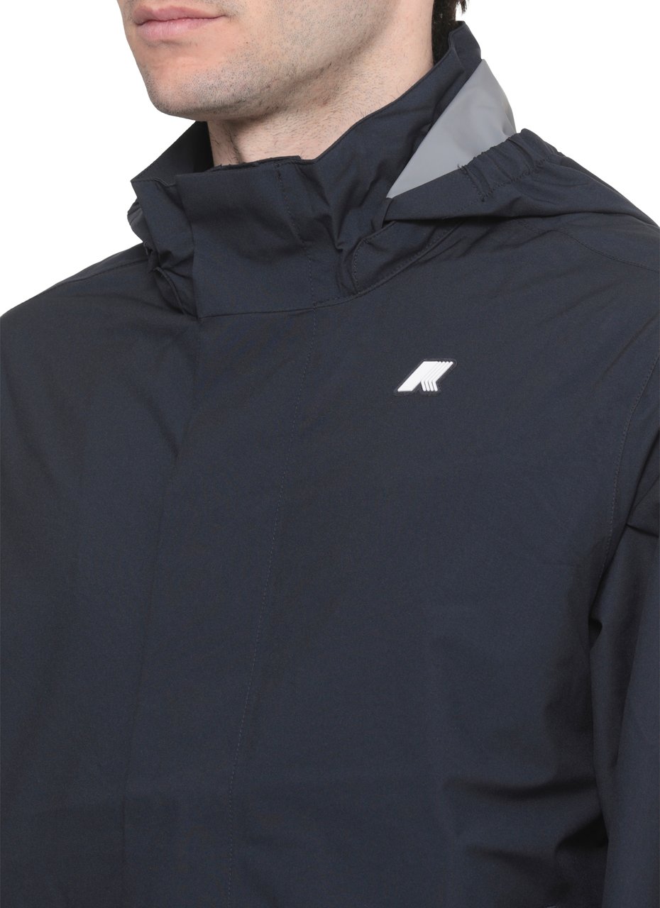 K-WAY Coats Blue Navy