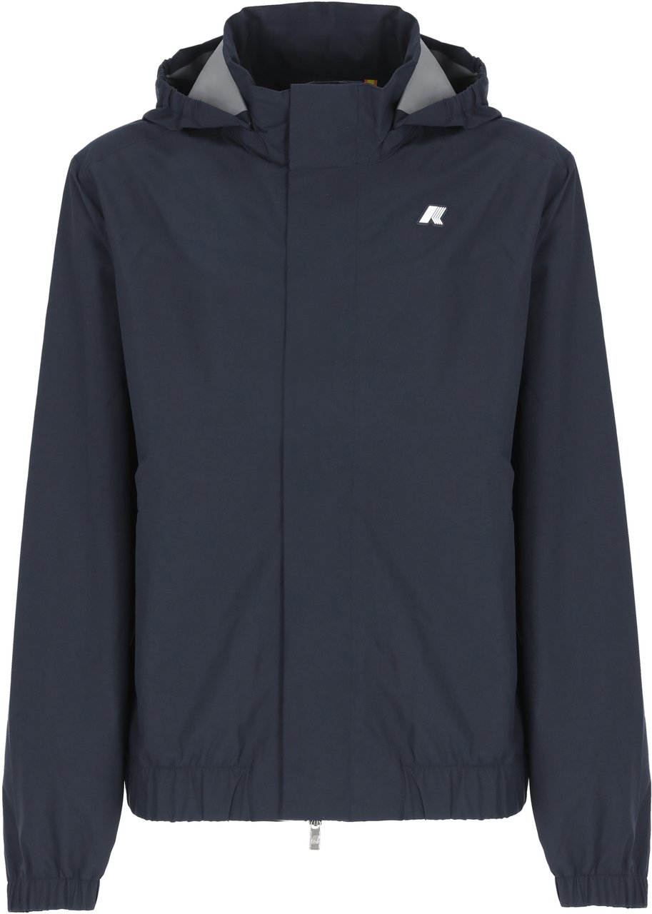 K-WAY Coats Blue Navy