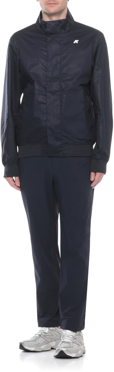 K-WAY Coats Blue Navy