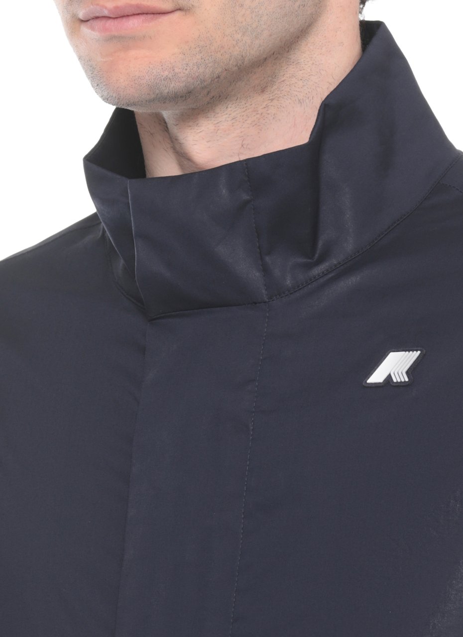K-WAY Coats Blue Navy