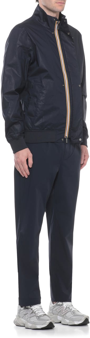 K-WAY Coats Blue Navy