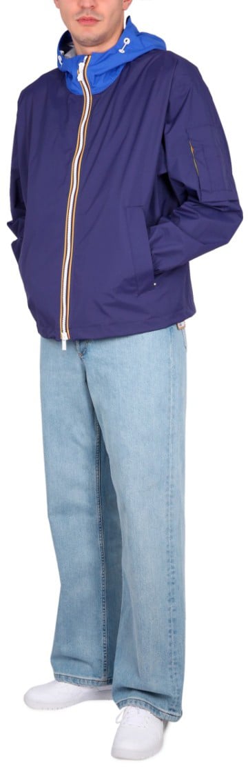 K-WAY Claudey Jacket Blauw