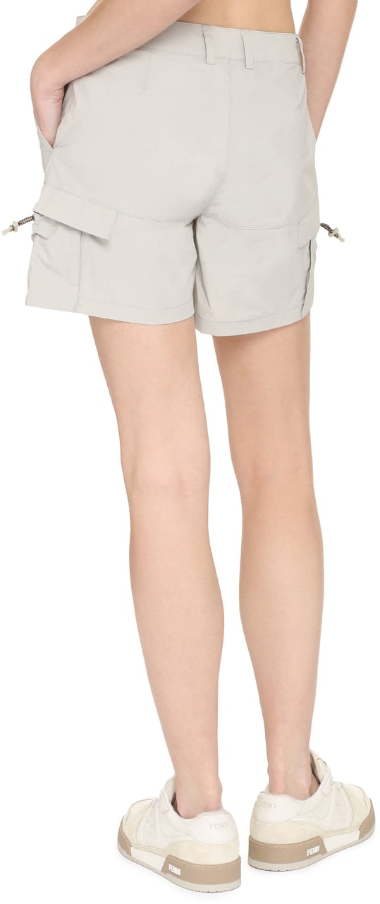K-WAY Argalps nylon shorts Beige