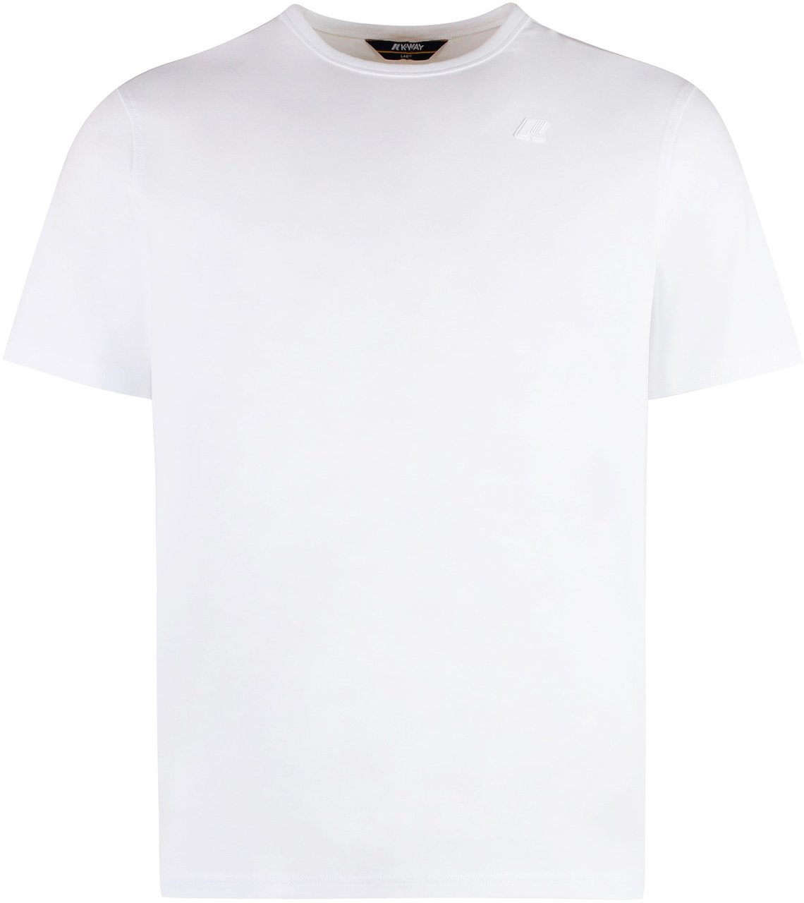 K-WAY Adame cotton crew-neck T-shirt Wit