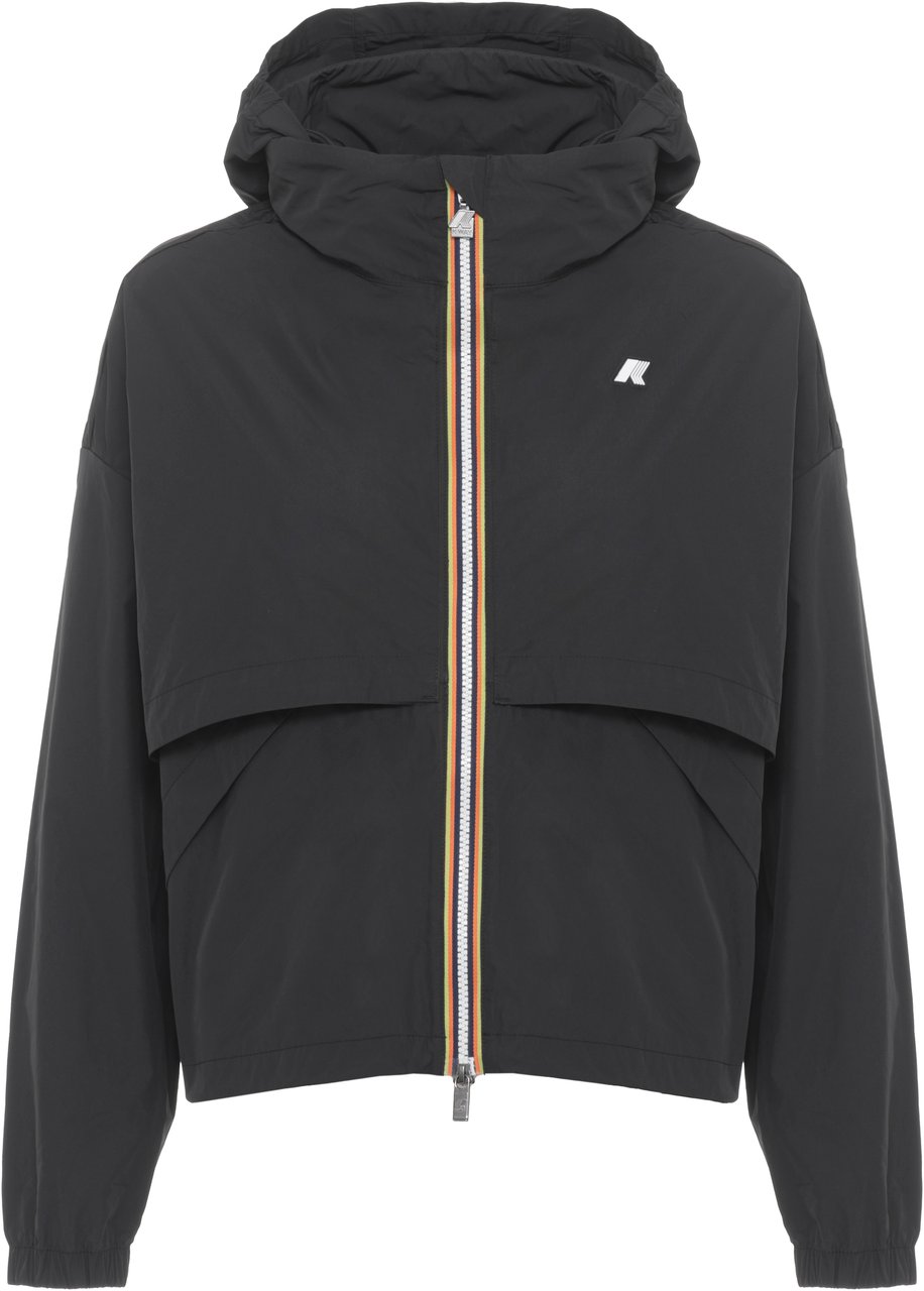 K-WAY Coats Black Zwart