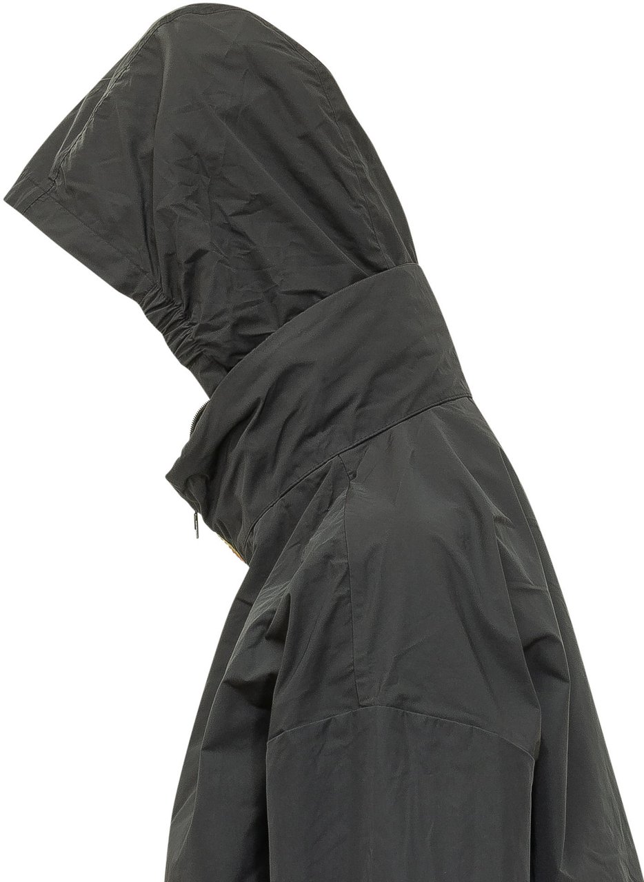 K-WAY Giacca Aubette Memory Touch con Zip Donkergrijs