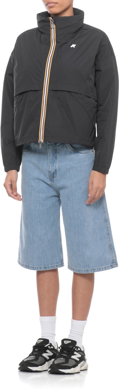 K-WAY Coats Black Zwart