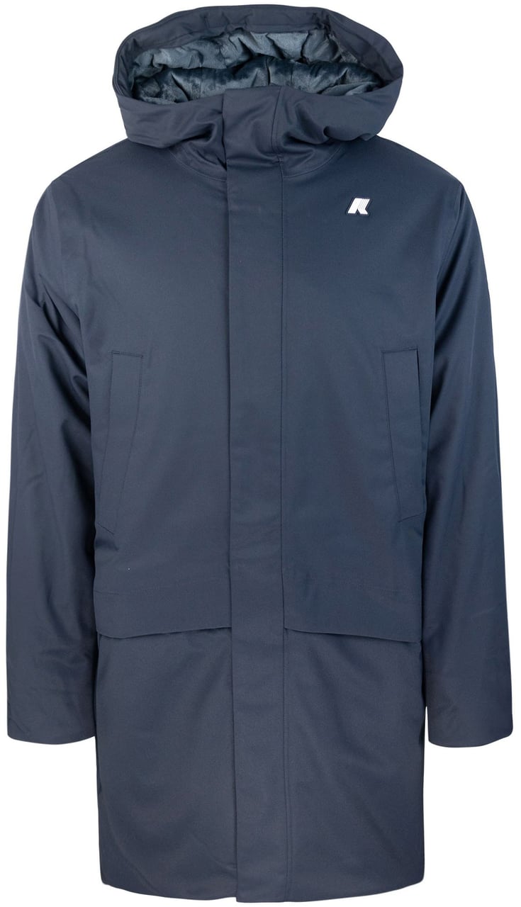 K-WAY Coats Blue Dblue A Blauw