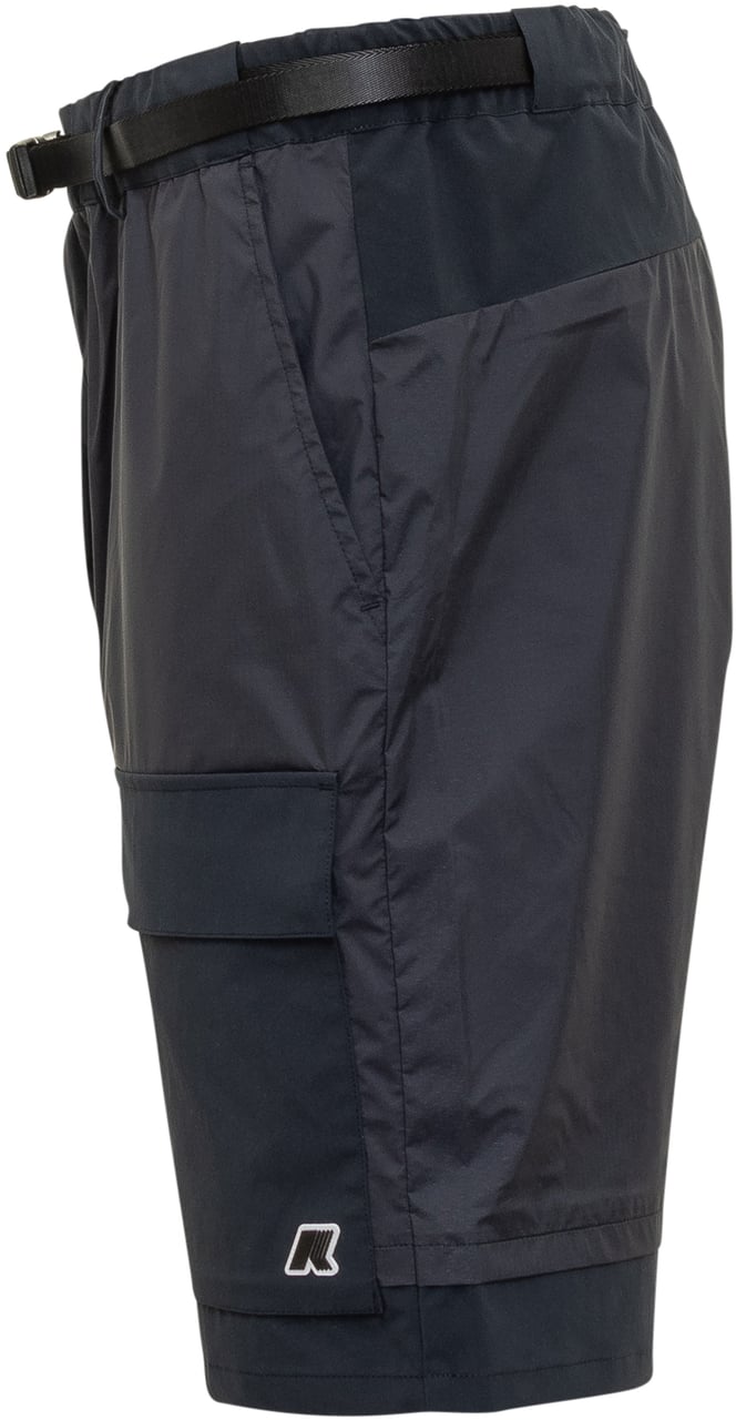 K-WAY Pantaloni Corti Burroughs Blauw