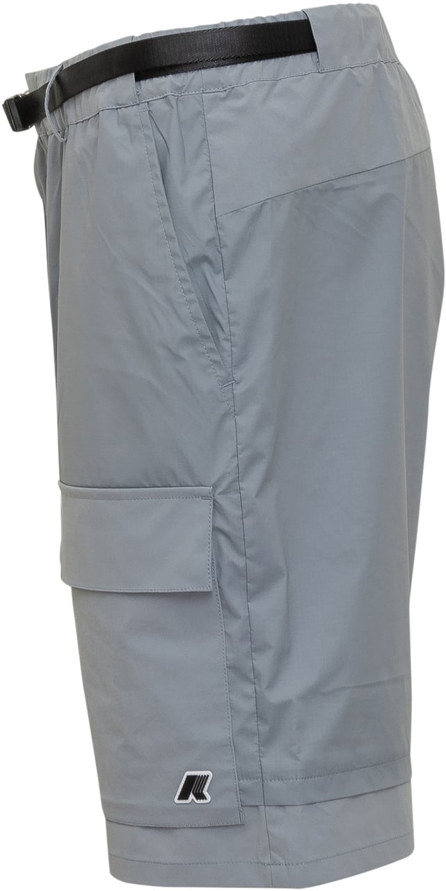 K-WAY Pantaloni Corti Burroughs Grijs