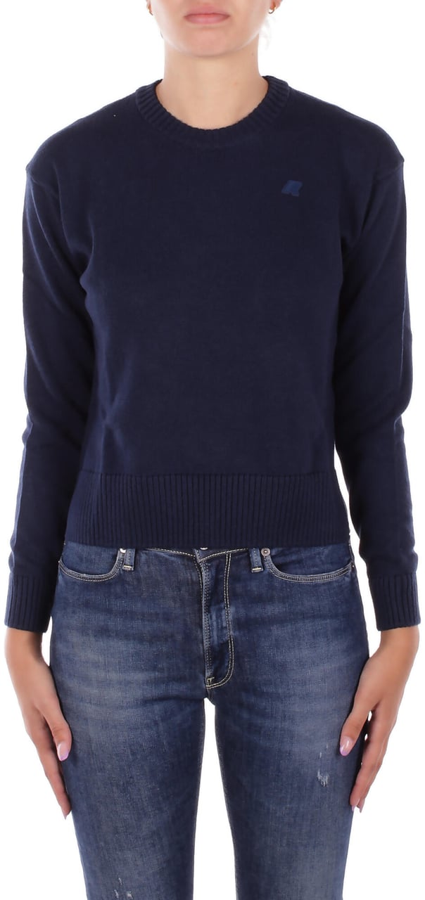 K-WAY Sweaters Blue Dress Blauw