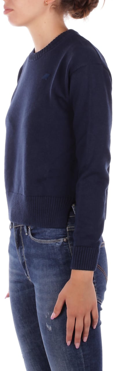 K-WAY Sweaters Blue Dress Blauw