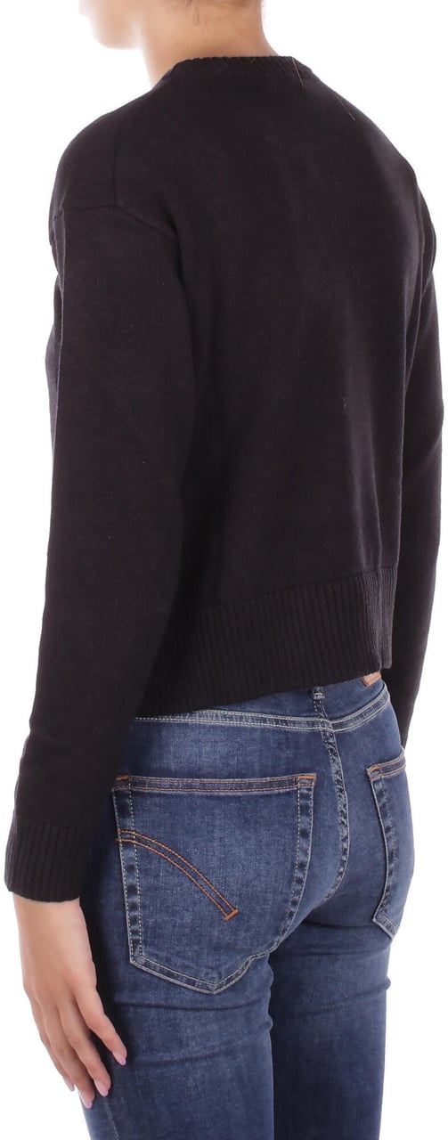 K-WAY Sweaters Black Mel Zwart