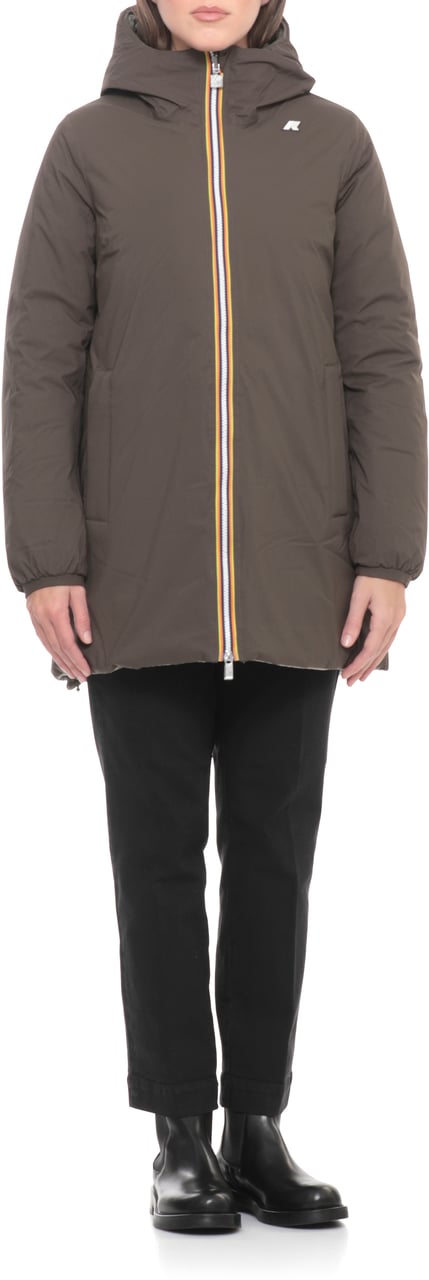 K-WAY Coats Green Groen