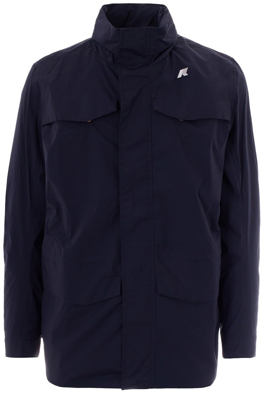 K-WAY Coats Blue Depth Blauw