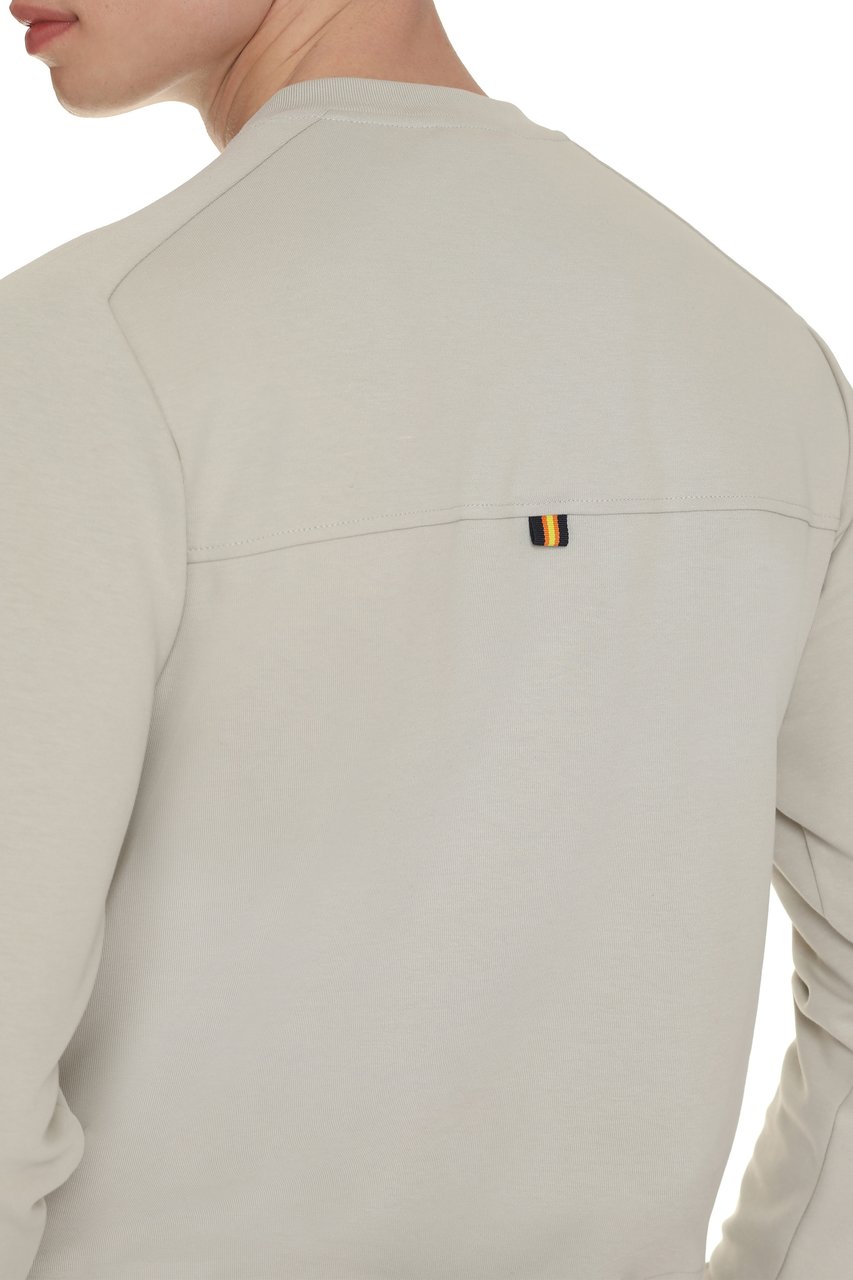 K-WAY Medine logo sweatshirt Beige