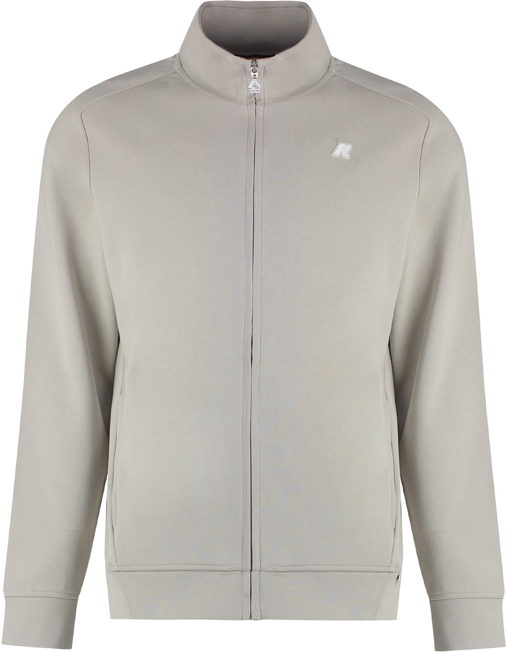 K-WAY Hayce Full zip cotton hoodie Groen
