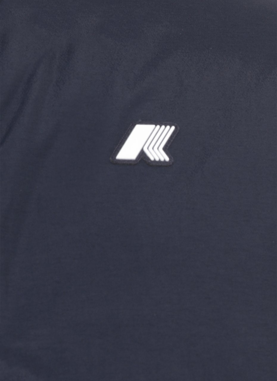 K-WAY Coats Blue Navy