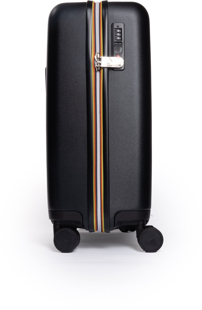 K-WAY Suitcases Black Pure Zwart