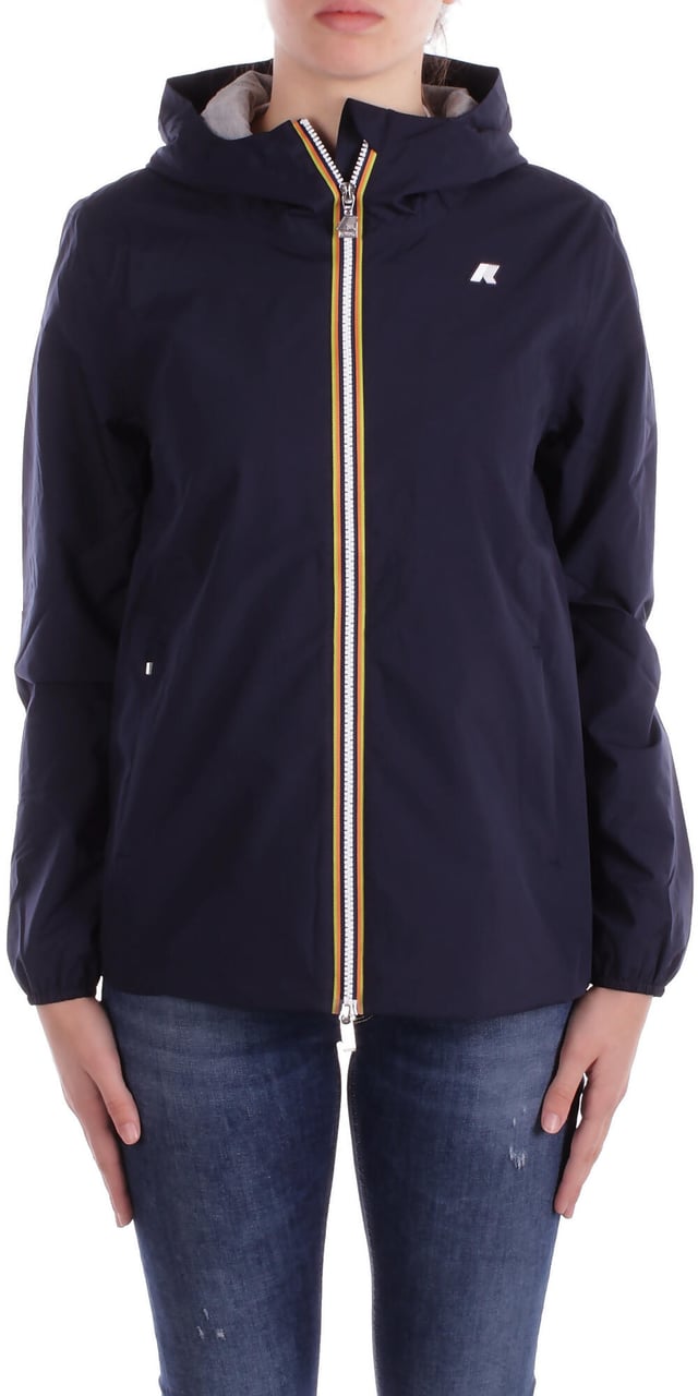 K-WAY Coats Blue Depth Blauw