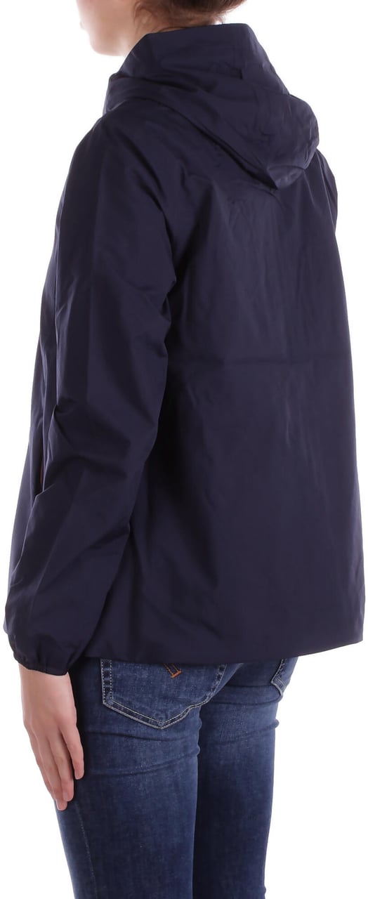 K-WAY Coats Blue Depth Blauw