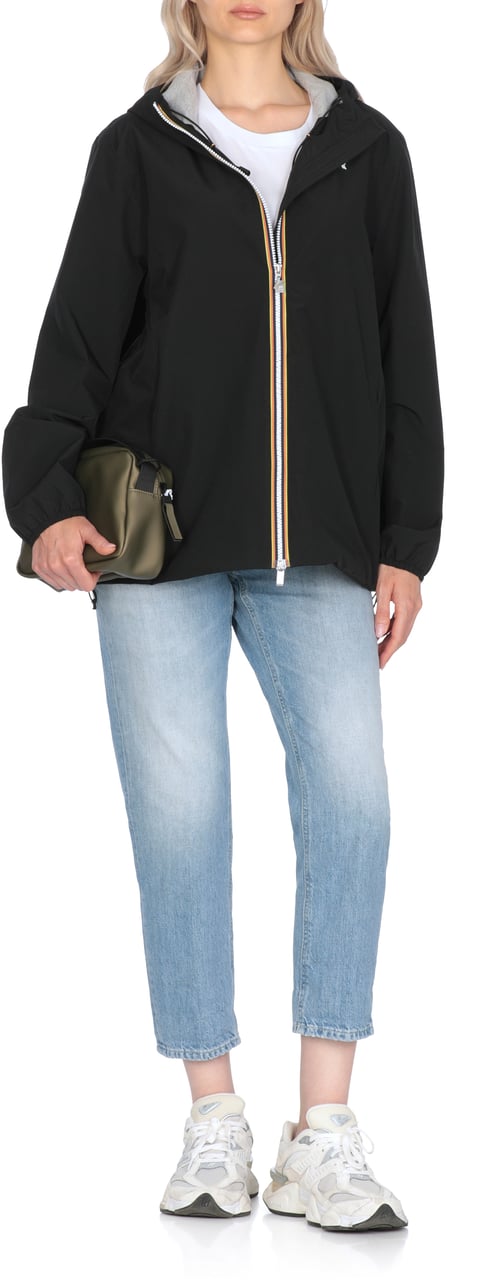 K-WAY Coats Black Zwart