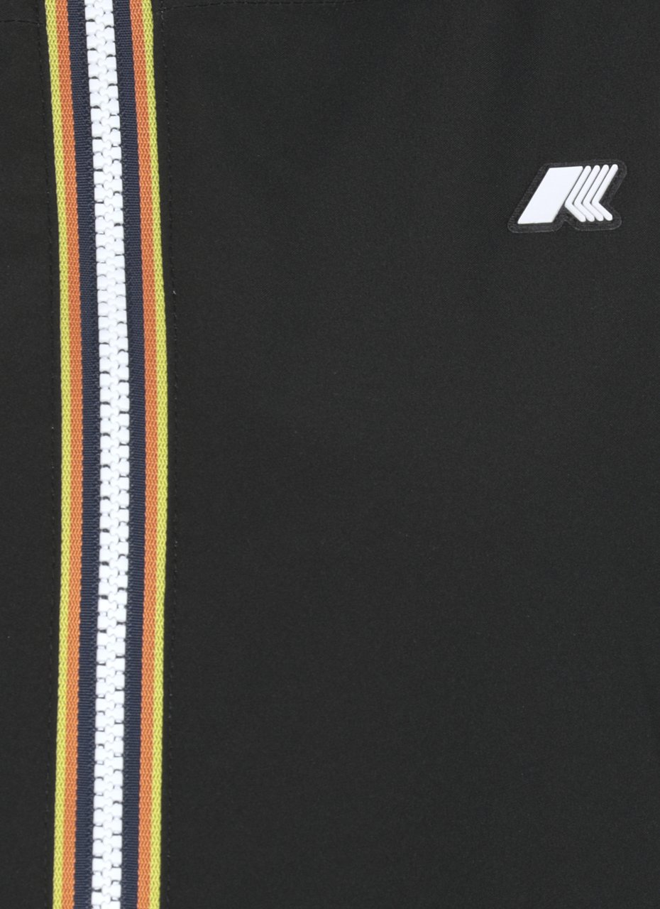 K-WAY Coats Black Zwart