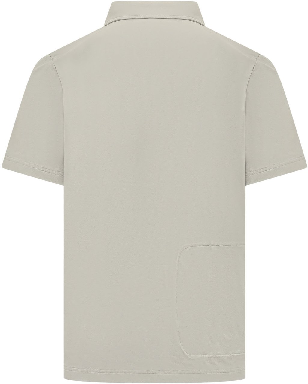 K-WAY Polo a Maniche Corte con Logo Taupe