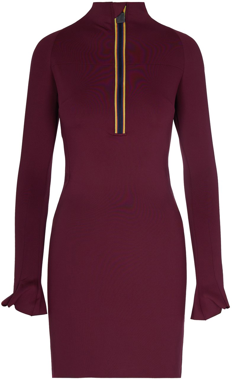 K-WAY Dresses Red Dk Amaranto Rood