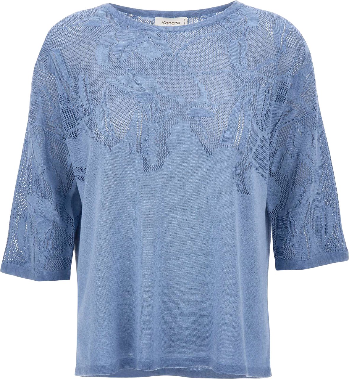 Kangra Sweaters Light Blue Lichtblauw