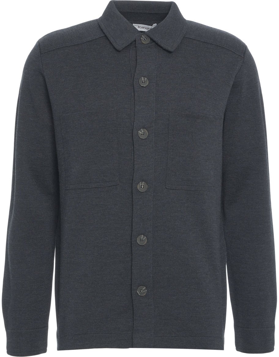 Kangra Wool overshirt Beige
