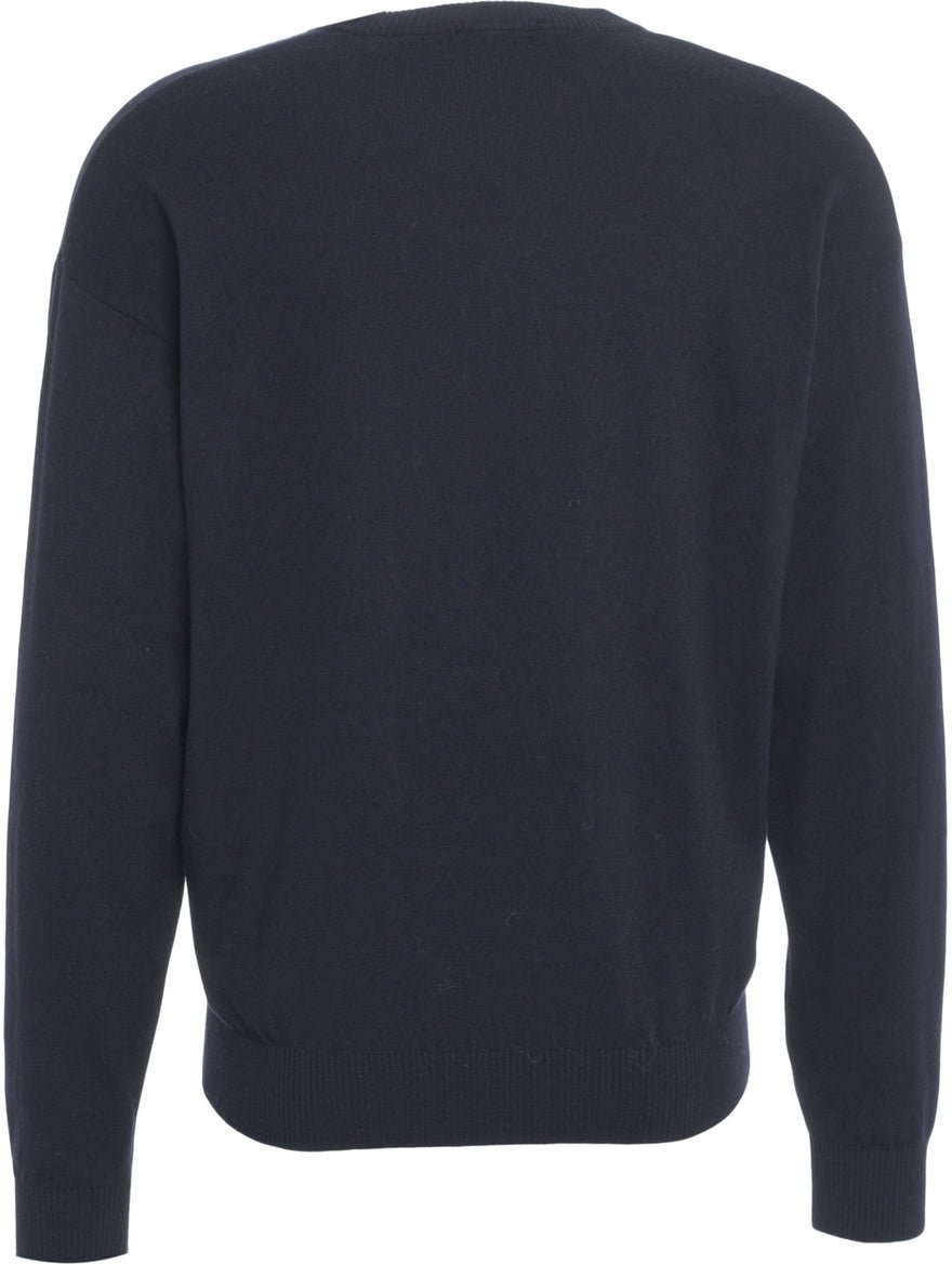 Kangra Wool blend sweater Blauw